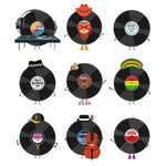 Illustrated Music Genres Print Montage Prints Of Life & Lemons 