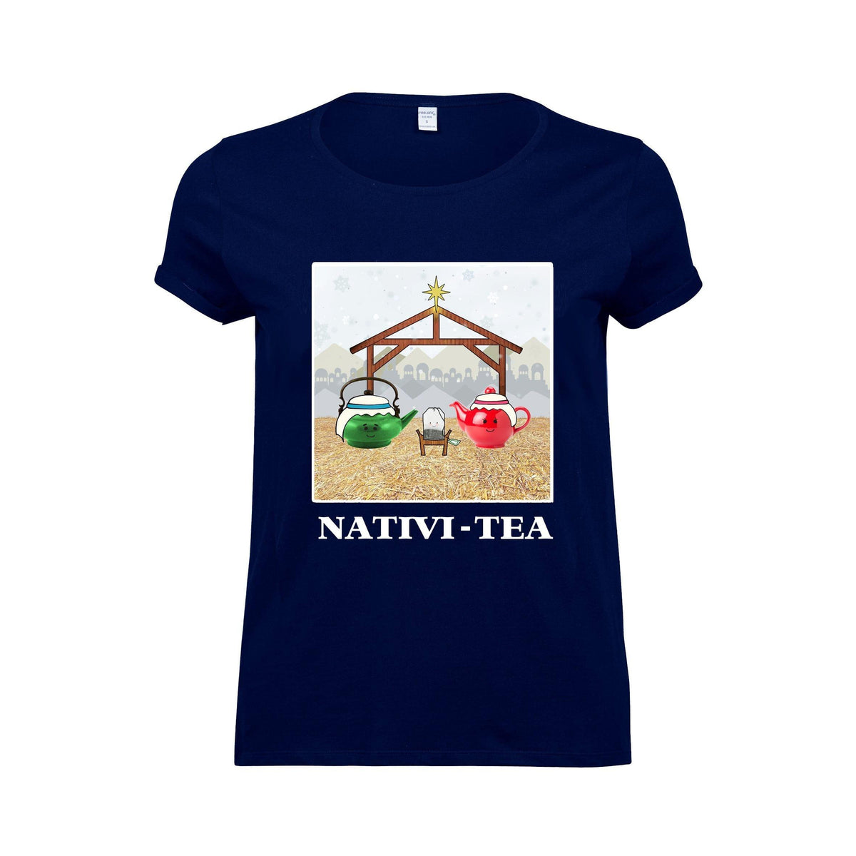Funny Tea Christmas T-Shirt T-Shirt Of Life & Lemons 