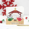 'Nativi-Tea' Funny Tea Christmas Card Christmas Cards Of Life & Lemons 