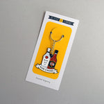 'Rum Chums' Rum Friendship Keyring Keyring Of Life & Lemons 