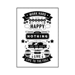 'Live Life To The Full' Print Typographic Collection Of Life & Lemons 