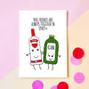 'Together in Spirits' Friendship Card Cards for Friends Of Life & Lemons 