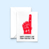 'No.1 Fan' Sport Father's Day Card Cards for Dad Of Life & Lemons 