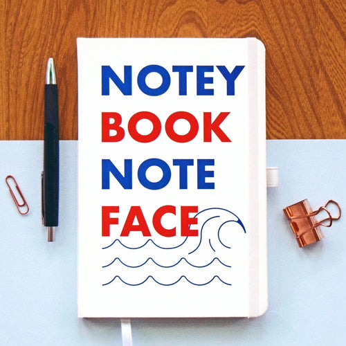'Notey Book Note Face' Funny Notebook Notebook Of Life & Lemons 
