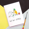 'Best Dad' Funny Fishing Father's Day Card Cards for Dad Of Life & Lemons 