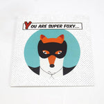 'Super Foxy' Valentine's Card Cards for your Other Half Of Life & Lemons 