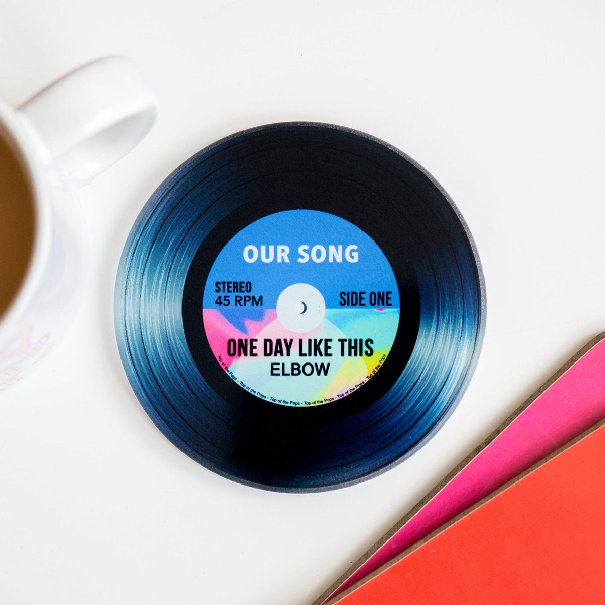 Personalised 'Our Song' Coaster - Of Life & Lemons®