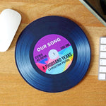 Personalised 'Our Song' Mouse Mat Mouse Mat Of Life & Lemons® 