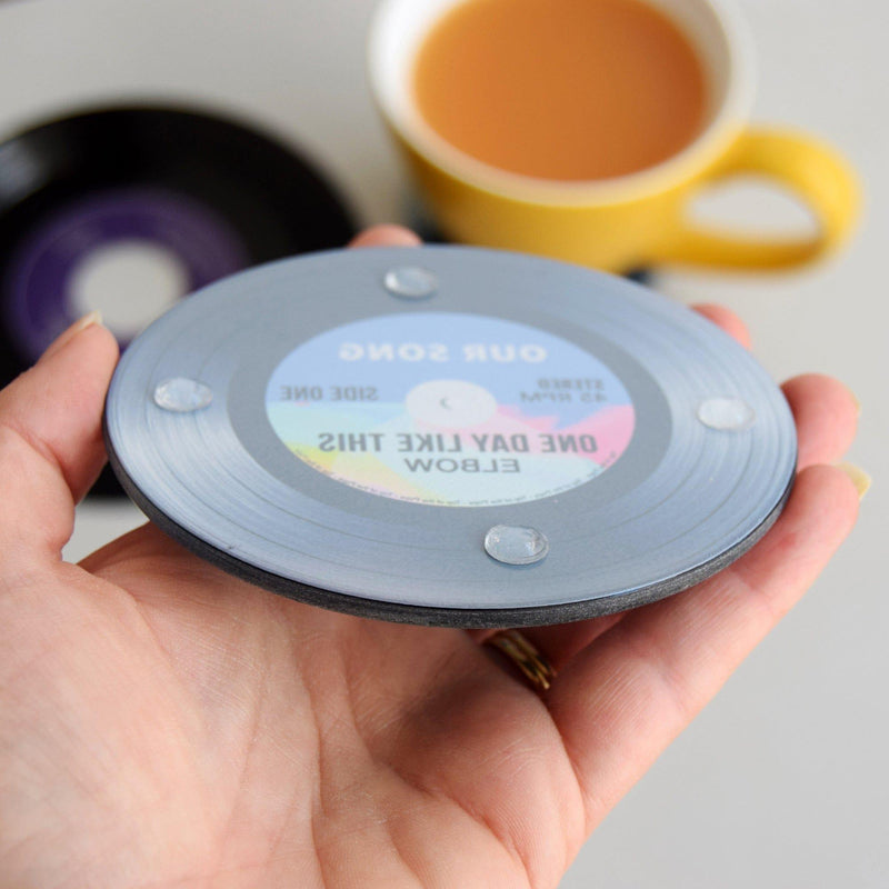 Personalised 'Our Song' Coaster Coaster Of Life & Lemons® 