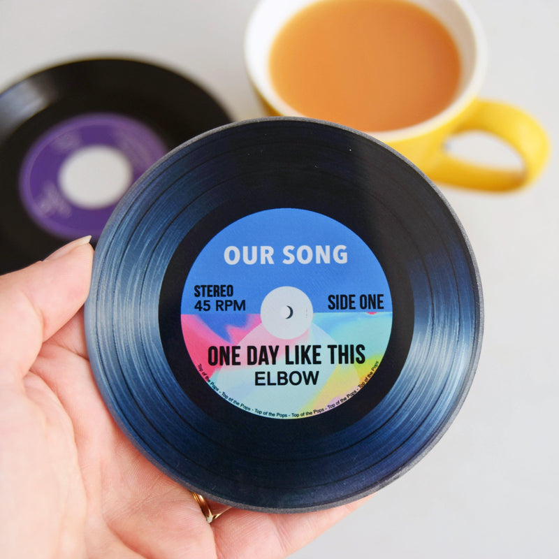 Personalised 'Our Song' Coaster Coaster Of Life & Lemons® 