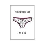 'Positive Pants' Cheer Up/Good Luck Card General Cards Of Life & Lemons 