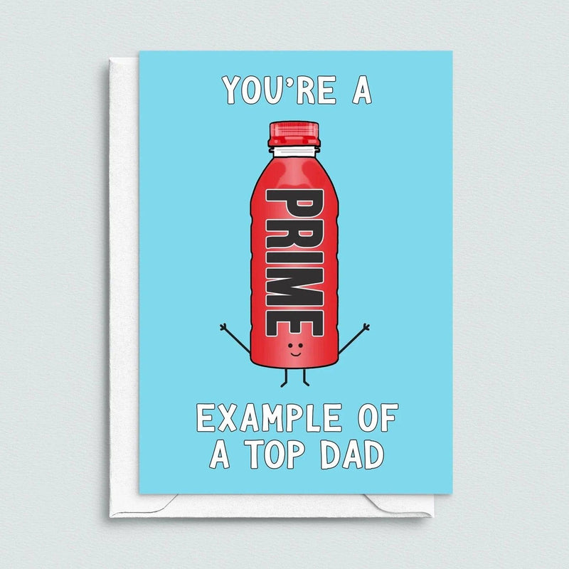 Funny Prime Hydration Card for Dad Cards for your Other Half Of Life & Lemons 