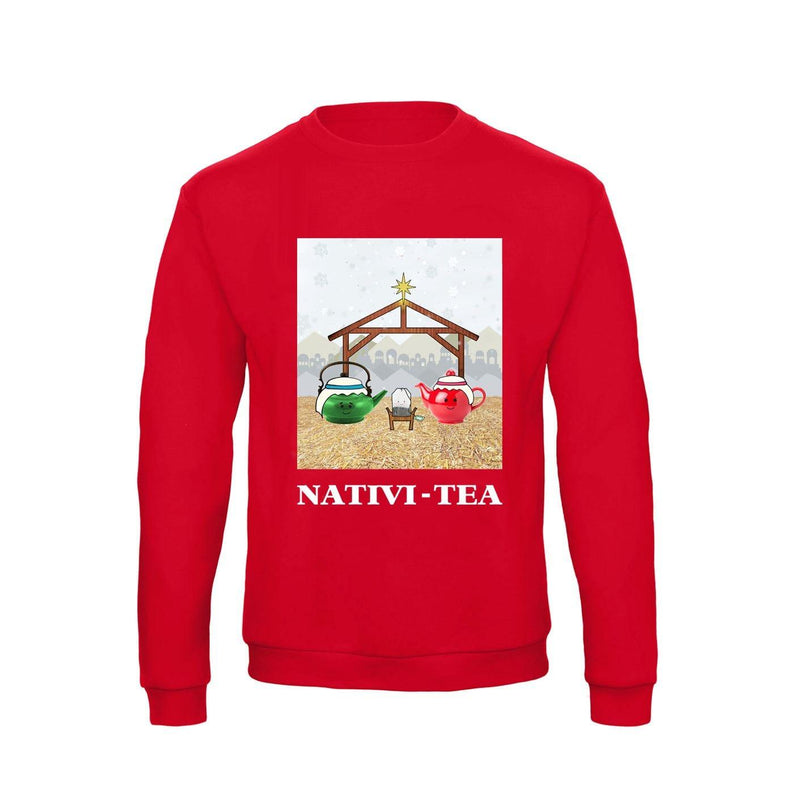 Funny Tea Christmas Jumper Sweatshirt Of Life & Lemons 