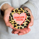 'Roarsome Friend' Glass Coaster Coaster Of Life & Lemons® 