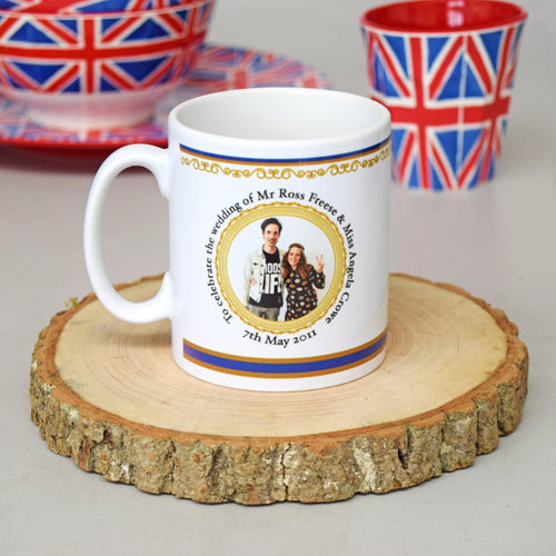 Personalised Commemorative Wedding Mug Personalised Mug Of Life & Lemons 