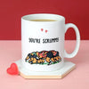 Funny Rugby Valentine's Mug Mug Of Life & Lemons 