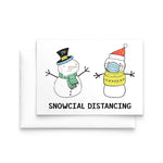 Funny Social Distancing Christmas Card Christmas Cards Of Life & Lemons 