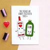 'Together in Spirits' Friendship Card Cards for Friends Of Life & Lemons 