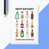 'With you in spirit(s)' Birthday Card Birthday Cards Of Life & Lemons 