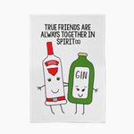 'Together in Spirits' Friendship Tea Towel Tea Towel Of Life & Lemons 