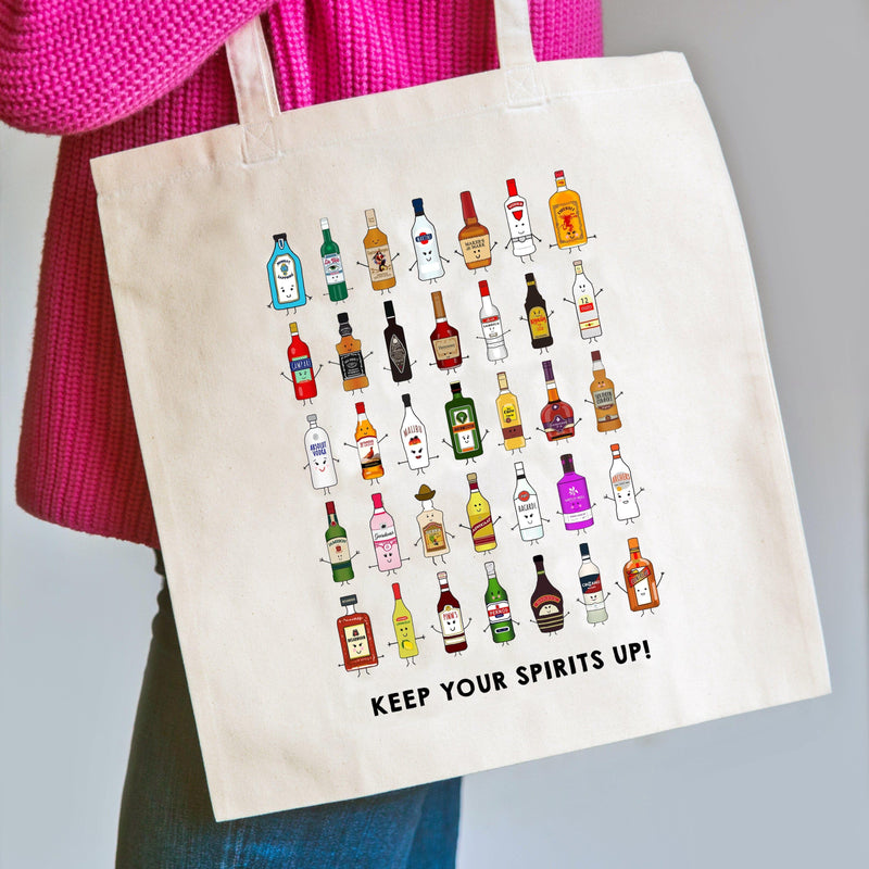 'Keep Your Spirits Up' Tote Bag Tote Bag Of Life & Lemons 
