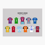 Personalised Football Stag Do Print Personalised Prints Of Life & Lemons 