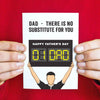 'No Substitute' Football Father's Day Card Cards for Dad Of Life & Lemons 