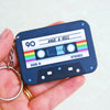 Personalised Cassette Tape Keyring Personalised Keyring Of Life & Lemons 