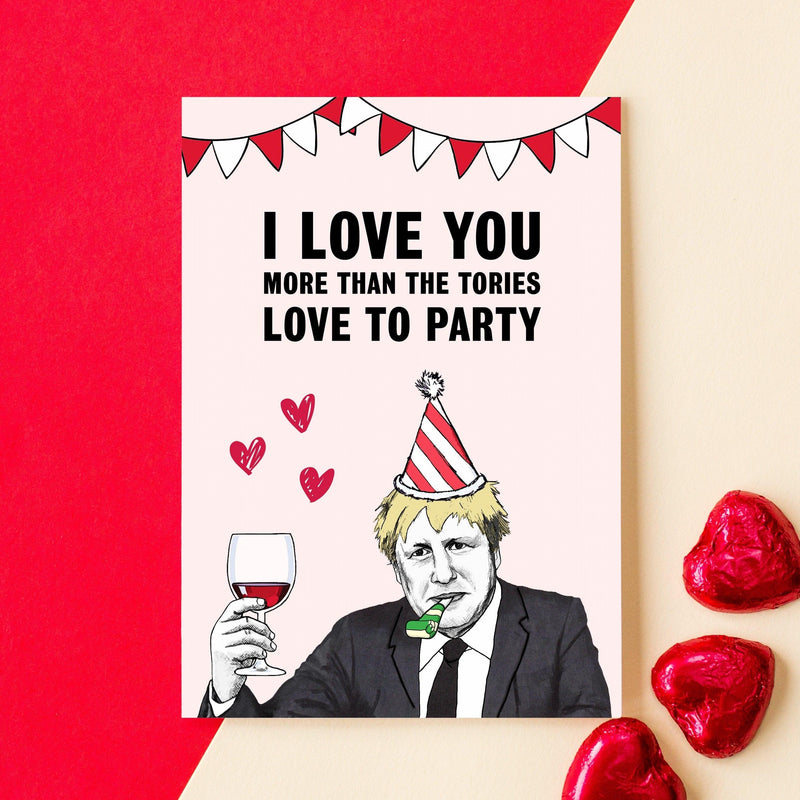 Funny Boris Valentine's Card Birthday Cards Of Life & Lemons 