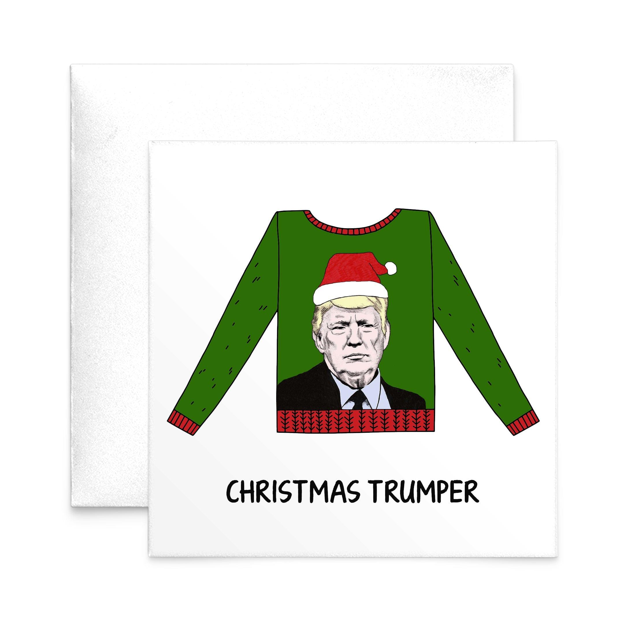 Talking Donald Trump Christmas Card - Funny Donald Trump Gifts for Dad 