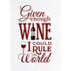 'Given Enough Wine..' Print General Prints Of Life & Lemons 
