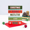 'Mistletoe & Wine' Retro Christmas Card Christmas Cards Of Life & Lemons 